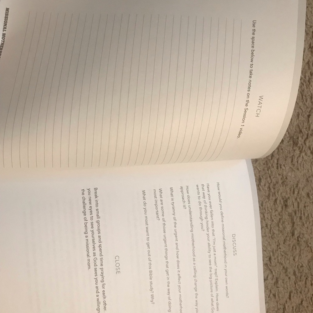 Missional Motherhood Gloria Furman Bible Study Book - Picture 5 of 6